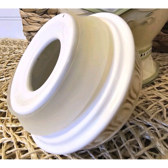 Amscan Coffee Cookie Jar "A Cup of Coffee Shared w/ a Friend is Happiness", EUC - Picture 7 of 10